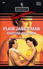 Plain Jane's Man (Harlequin Temptation, No 507)
