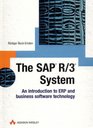 The SAP  R/3 System An Introduction to ERP and Business Software Technology