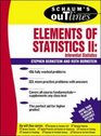 Schaum's Outline of Elements of Statistics II Inferential Statistics