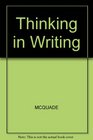 Thinking in Writing