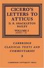 Cicero Letters to Atticus Volume 1 Books 12