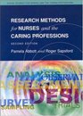 Research Methods for Nurses  the Caring Professions