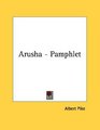 Arusha  Pamphlet