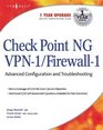 Check Point NG VPN1/Firewall1 Advanced Configuration and Troubleshooting