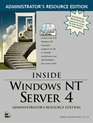 Inside Windows Nt Server 4 Administrators Resource Edition