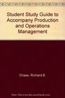 Study Guide for Use With Production and Operations Management Manufacturing and Services