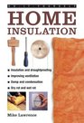 DoItYourself Home Insulation A Practical Guide to Insulating and Draughtproofing Your home as Well as Improving Ventilation