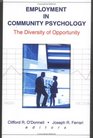 Employment in Community Psychology The Diversity of Opportunity