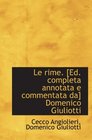 Le rime  Domenico Giuliotti