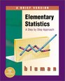 Elementary Statistics A Brief  Version with Data CDROM