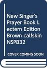New Singer's Prayer Book Lectern Edition Brown calfskin NSPB32