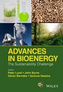 Advances in Bioenergy The Sustainability Challenge