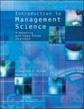 Introduction to Management Science with Student CD