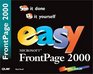 Easy Microsoft FrontPage 2000