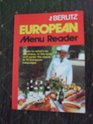Berlitz European Menu Reader