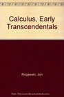Calculus Combo Early Transcendentals   WebAssign