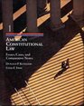 American Constitutional Law Volume I Cases Essays and Comparative Notes