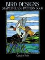 Bird Designs Stained Glass Pattern Book