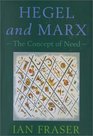 Hegel Marx and the Concept of Need
