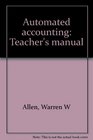 Automated accounting Teacher's manual