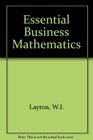 Essential Business Mathematics