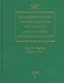 International Encyclopedia Of Public Policy And Administration