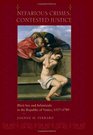 Nefarious Crimes Contested Justice Illicit Sex and Infanticide in the Republic of Venice 15571789