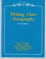 Writing Clear Paragraphs