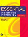 Essential Mathematical Methods 1  2 with Student CDRom 5ed