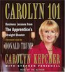 Carolyn 101  Business Lessons from The Apprentices Straight Shooter