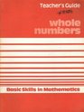Whole Numbers Teacher's Guide