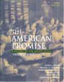 American Promise 3e V1  Telecourse Guide for Shaping America V1