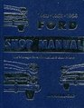 Ford Passenger Car Shop Manual 19521954