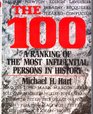 The One Hundred A Ranking of History's Most Influential Persons