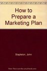 How to prepare a marketing plan