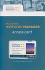 Fundamentals of Cost Accounting Homework Manager Revenue Pass Code Card