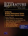 Prentice Hall Literature Timeless Voices Timeless Themes Silver Level California Reading Achievement System Teaching Support Materials Teaching Guidebook for Universal Access Reading Diagnostic Test  Improvement Plan Basic Reading Skills Comprehensi