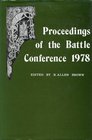 AngloNorman Studies I Proceedings of the Battle Conference 1978