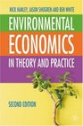 Environmental Economics In Theory  Practice Second Edition