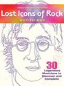 Lost Icons of Rock DottoDot Portraits 30 Legendary Musicians to Discover and Complete