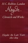 Haydn The Late Years 18011809