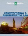 Constitutional  Administrative Law Lecture Notes