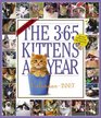 The 365 KittensAYear Calendar 2007