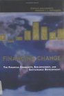 Financing Change The Financial Community Ecoefficiency and Sustainable Development