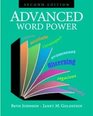 Advanced Word Power  Second Edition