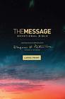 The Message Devotional Bible Large Print  Featuring Notes and Reflections from Eugene H Peterson