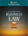 Business Law and the Legal Environment Standard