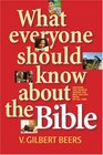 What Everyone Should Know about the Bible