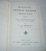 Historical French Reader Medieval Period