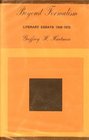 Beyond Formalism Literary Essays 195870